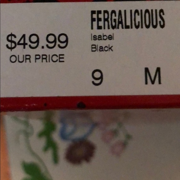 Fergalicious black strappy sandals - Picture 2 of 7